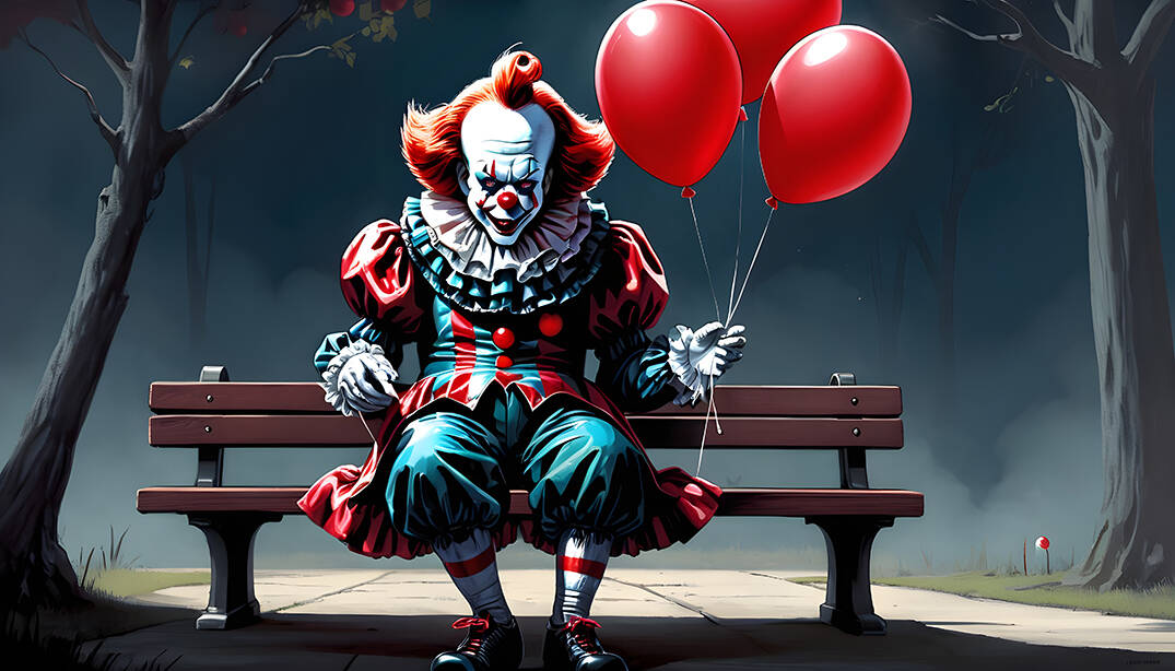 Who doesn't love creepy clowns?