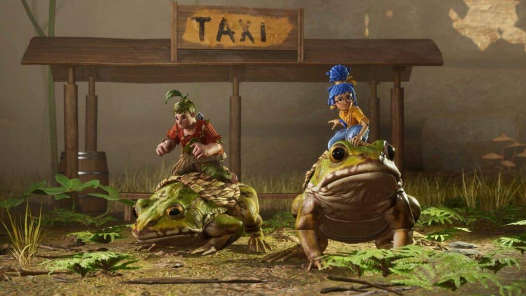 Follow Cody and May's heartfelt journey in It Takes Two, navigating enchanting worlds and solving puzzles together. Find more great co-op games at Gamer Choice.