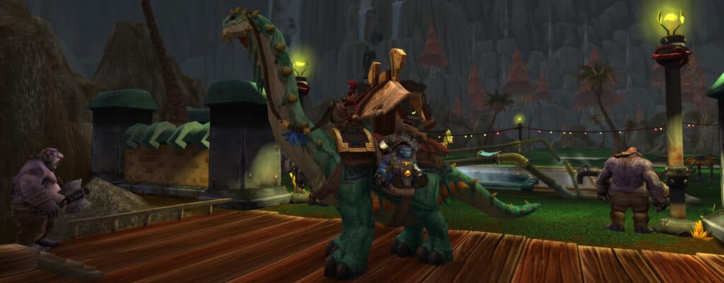 Reins of the Mighty Caravan Brutosaur: 
