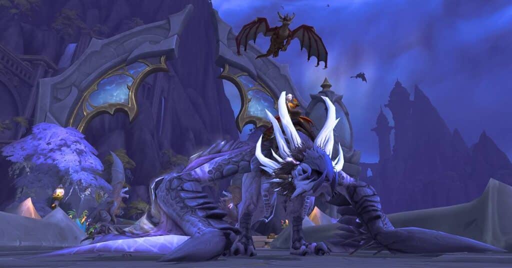  Dragonflight character in Dragon Isles