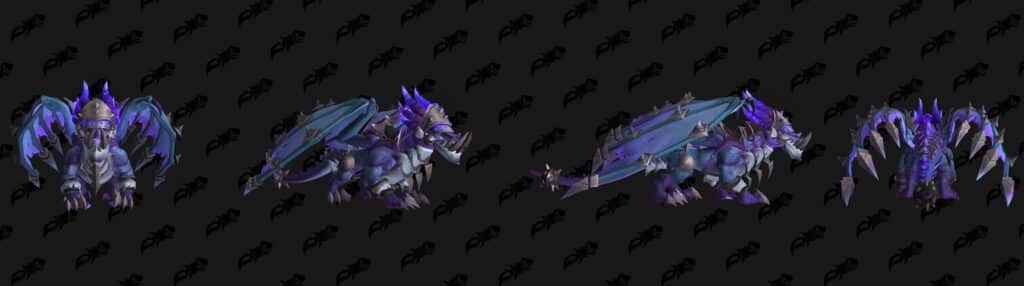 Dragonic Gladiator - the last PVP Mount before the War Within
