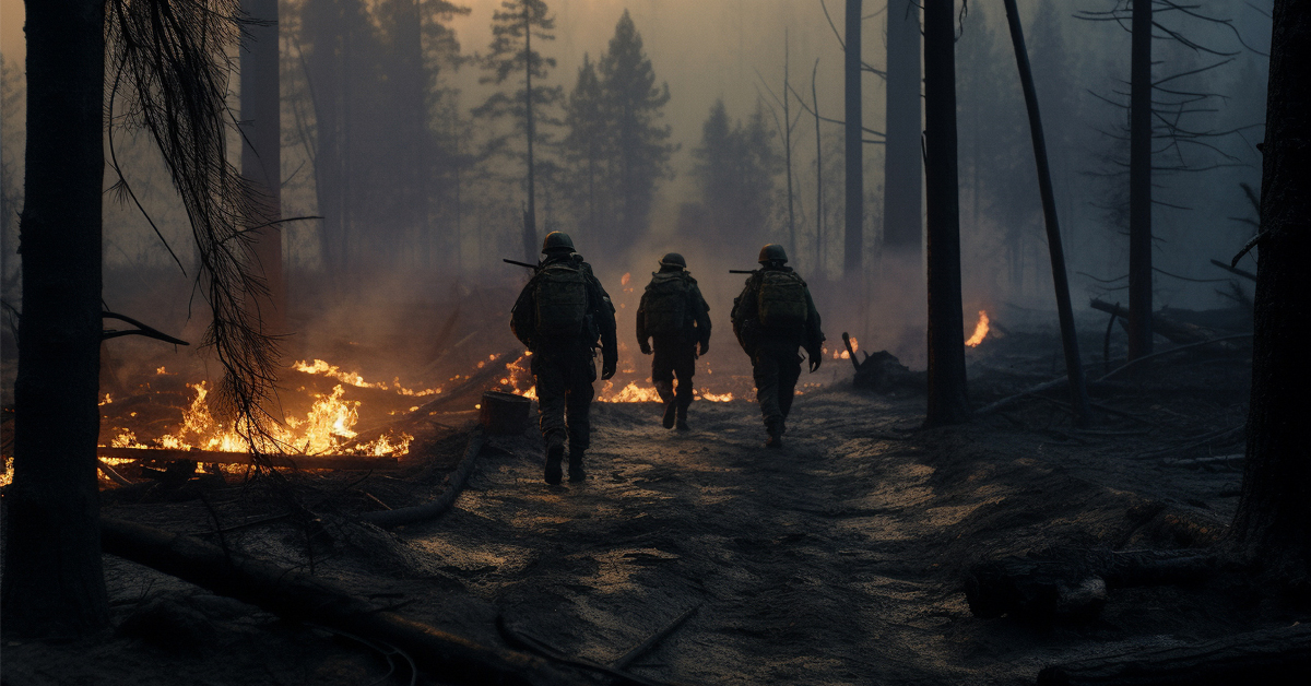 Intense player-versus-player action showcasing the advantages of premium rust accounts.