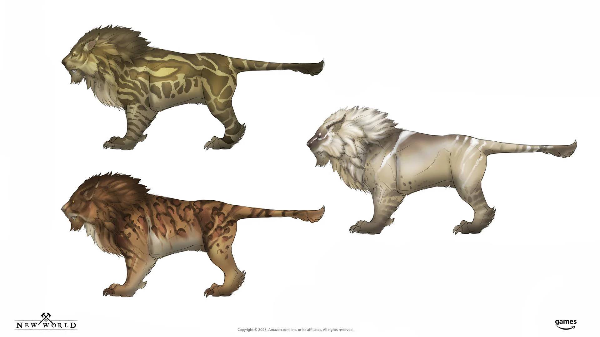 new world mountes
