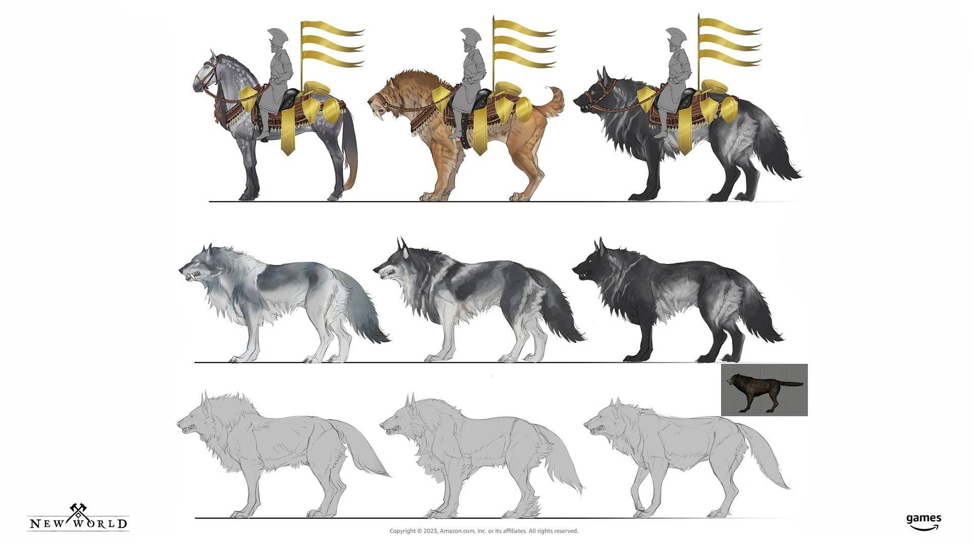 new world mounts