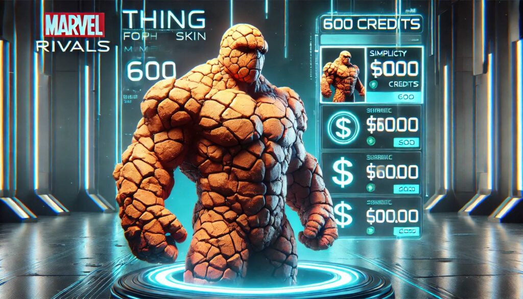 Marvel Rivals Skin The Thing