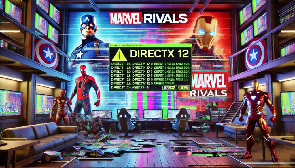 directx 12 error marvel rivals