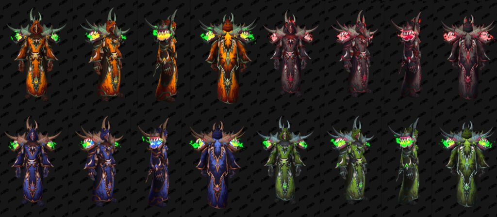 World of Warcraft Season 2 Tier Sets: Warlock