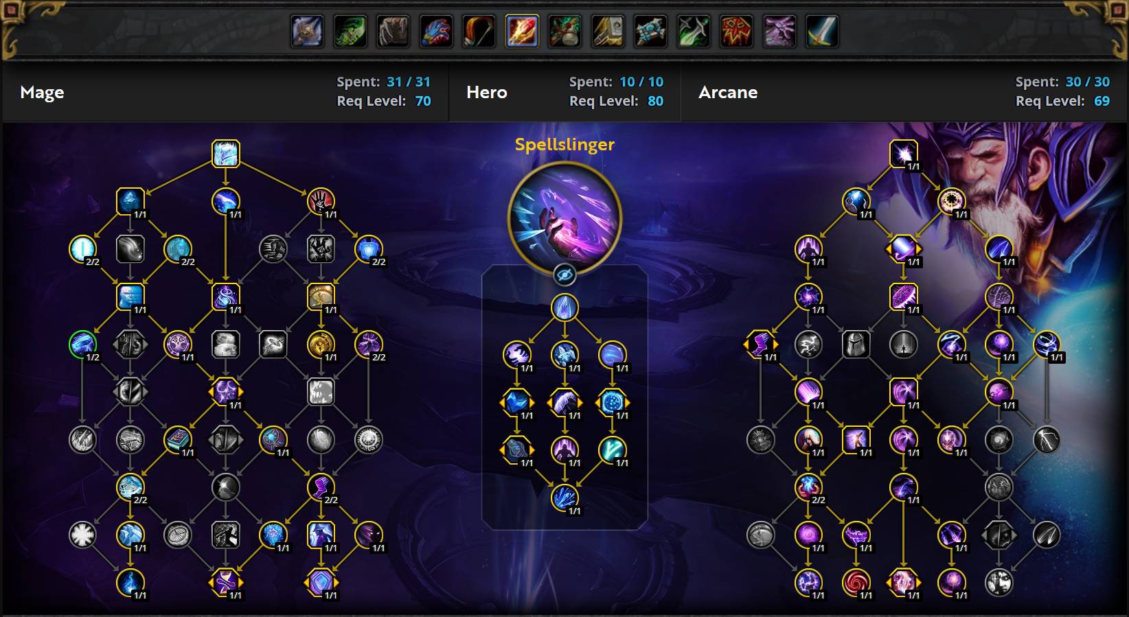 Arcane Mage Raid Cleave Build