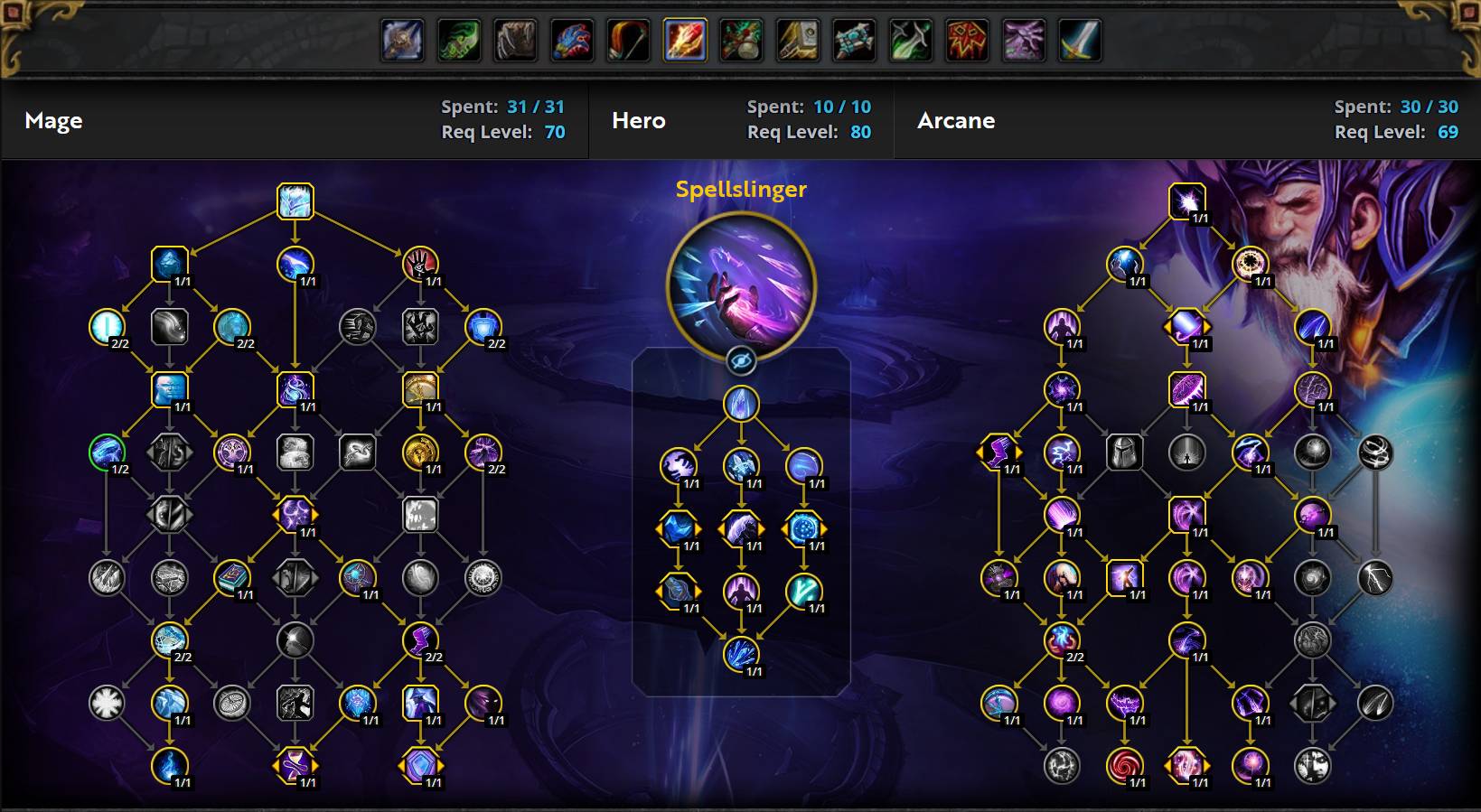 Arcane Mage Single Target Build