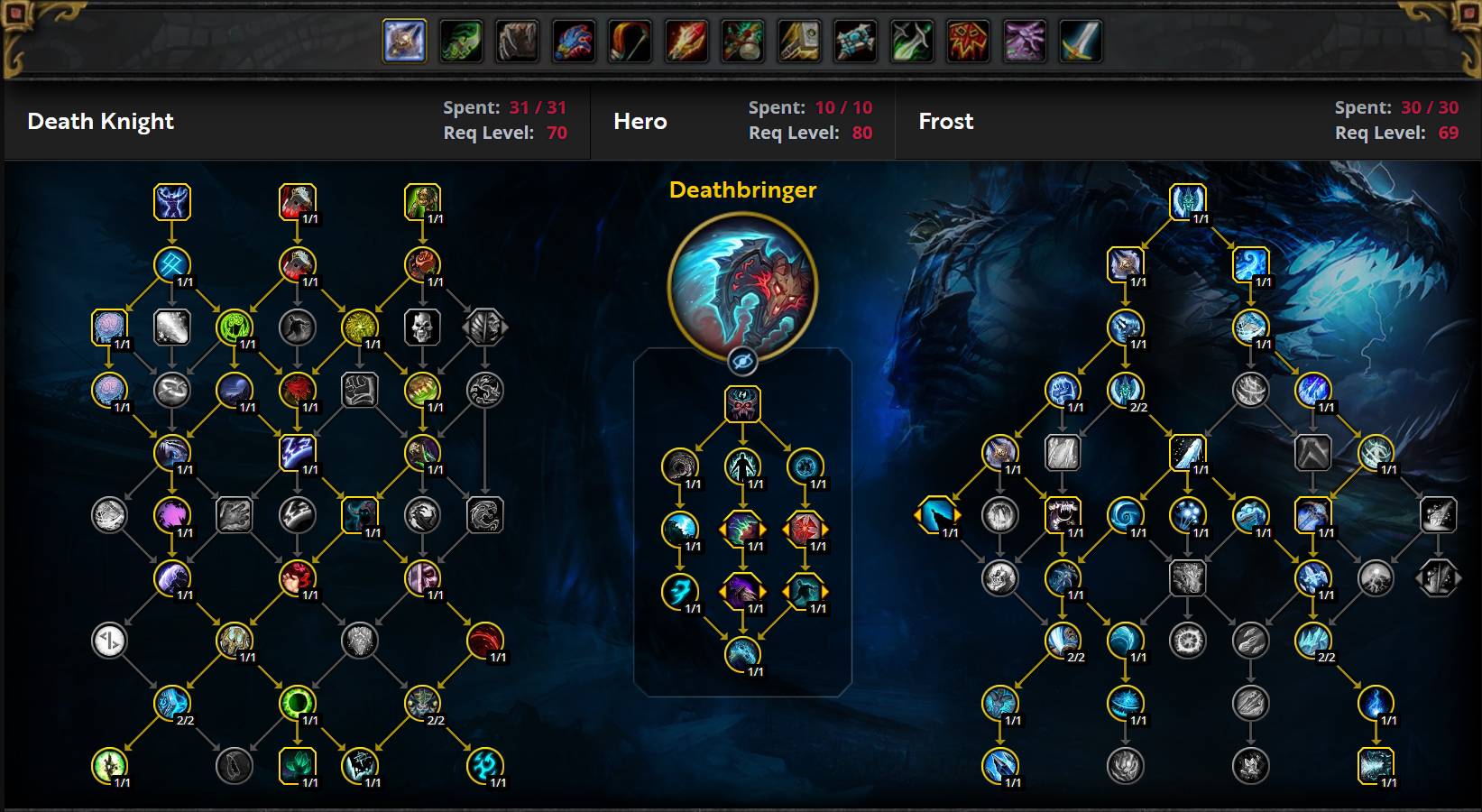 Frost Death Knight Breath Raid Talents