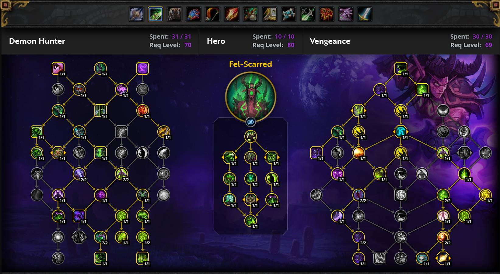 Vengeance Demon Hunter AoE Build
