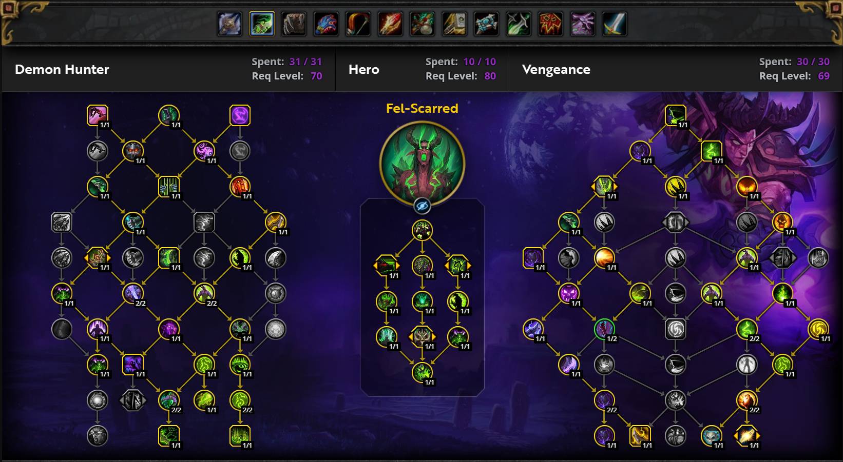 Vengeance Demon Hunter Single Target Build