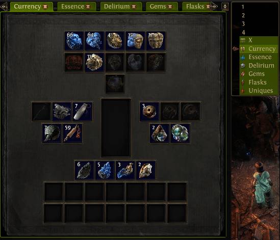 stash tabs path of exile 2