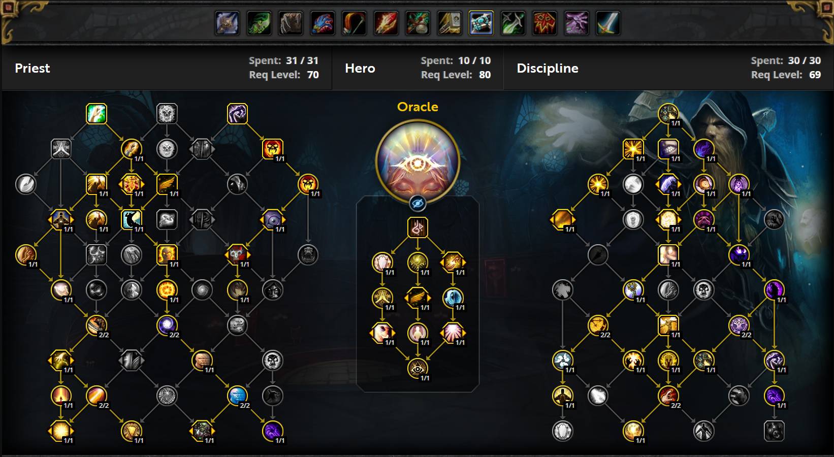 Discipline Priest Oracle Raid