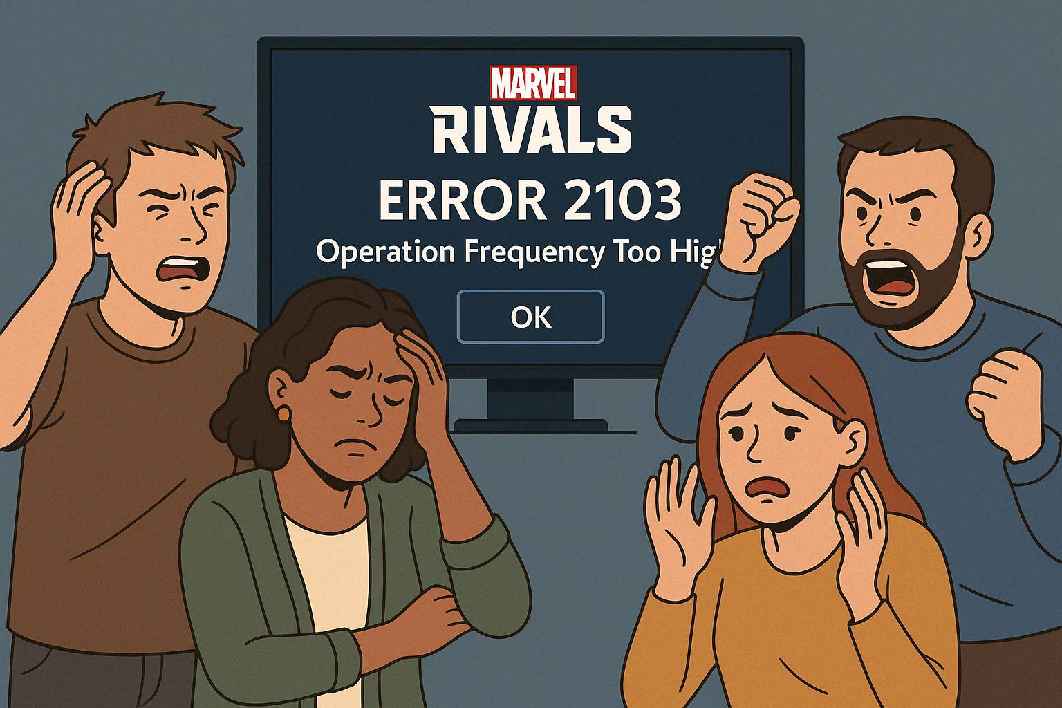 marvel rivals 2103 error