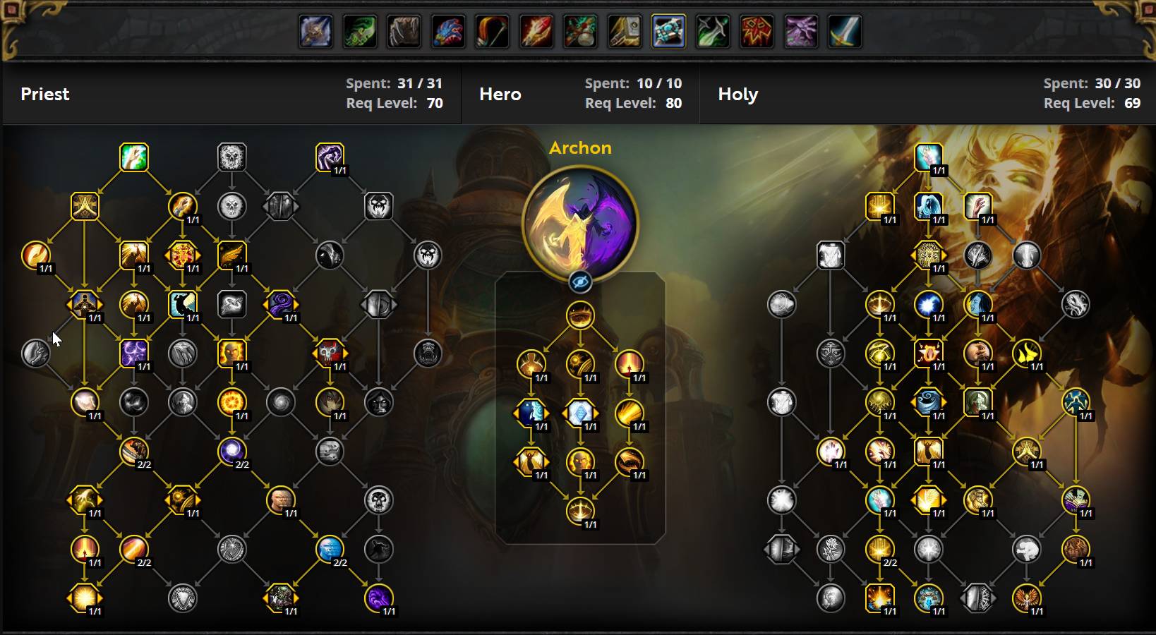 Holy Priest Raid Apotheosis Talents