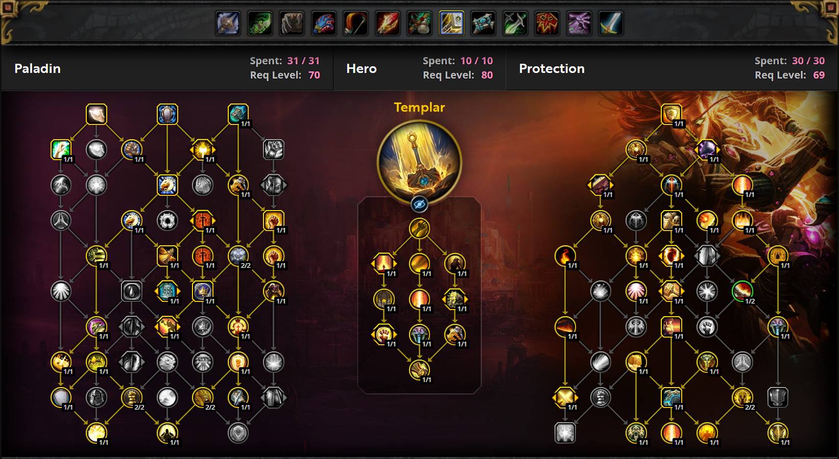 Protection Paladin AoE Talents