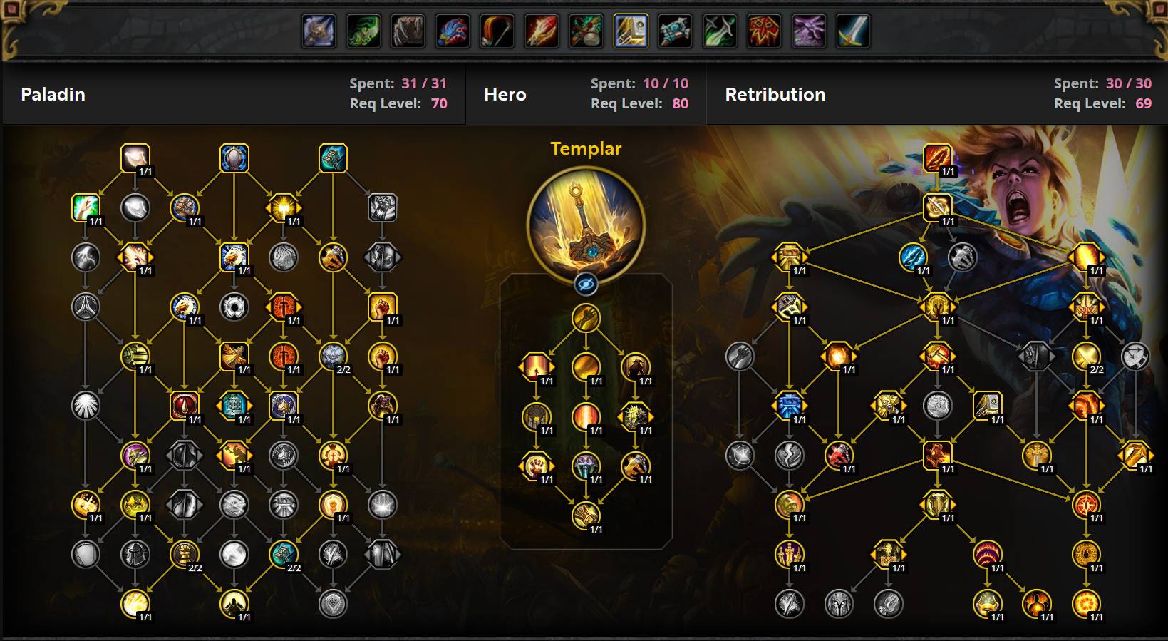 Retribution Paladin Mythic+ Build