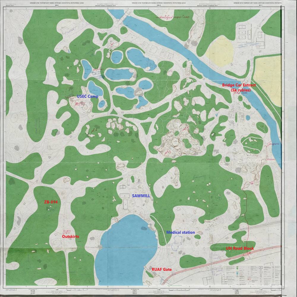 escape from tarkov woods map