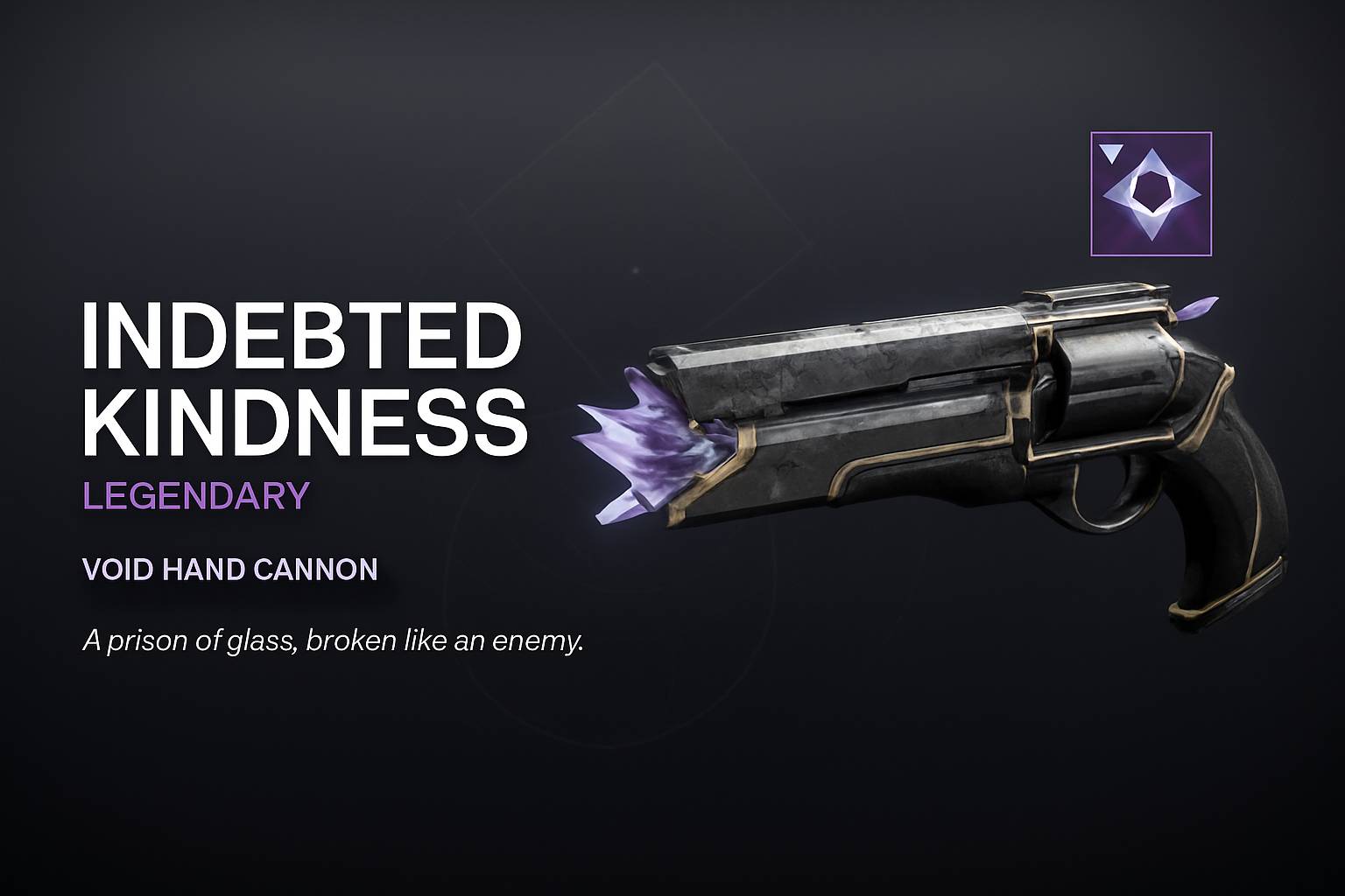 destiny 2 indebted kindness