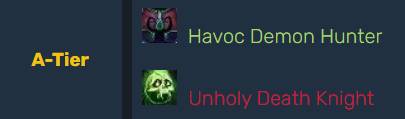 wow top pvp classes