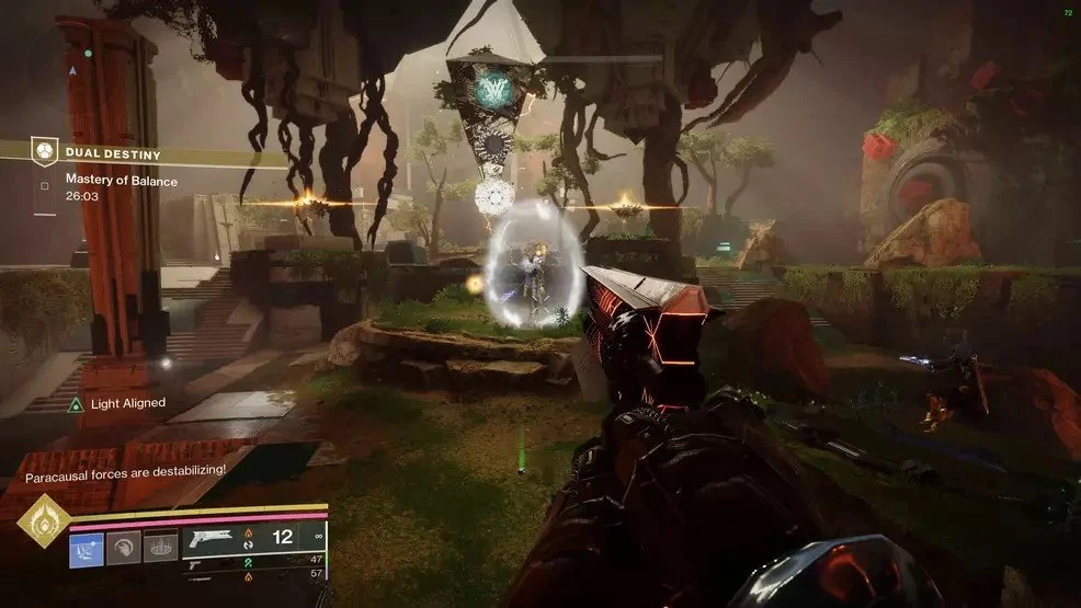 dual destiny lost alignment