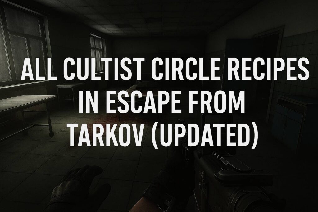 Cultist Circle Tarkov