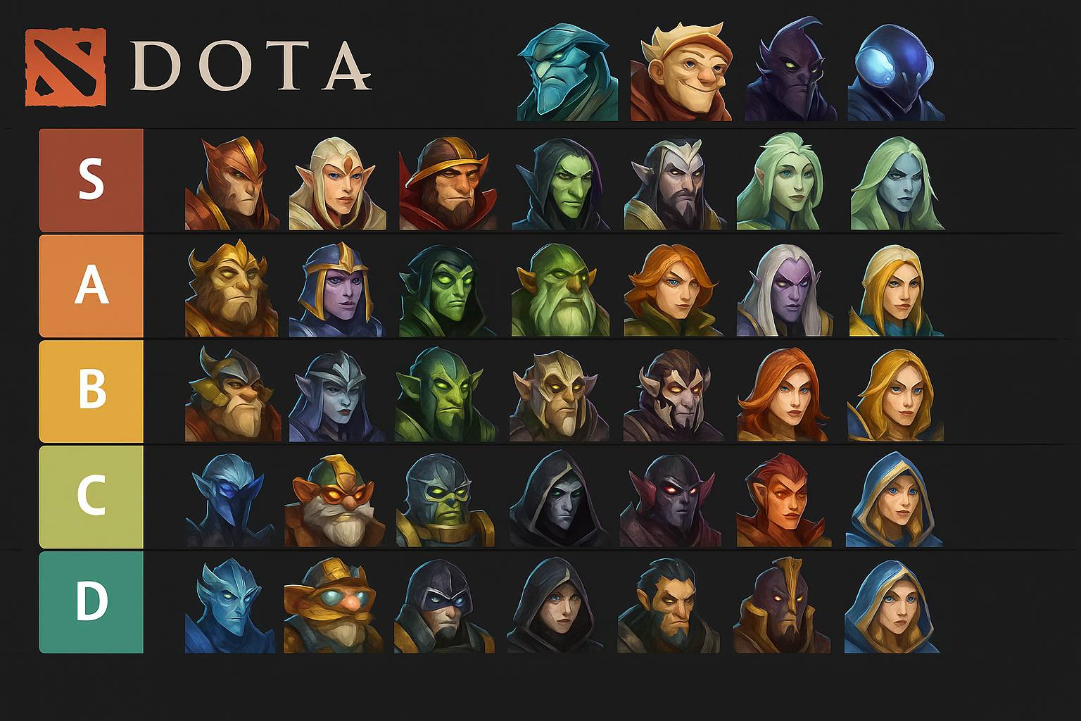 dota 2 tier list