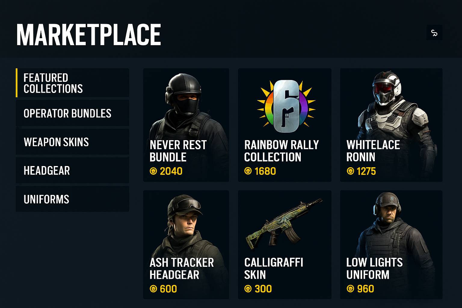 R6 Marketplace
