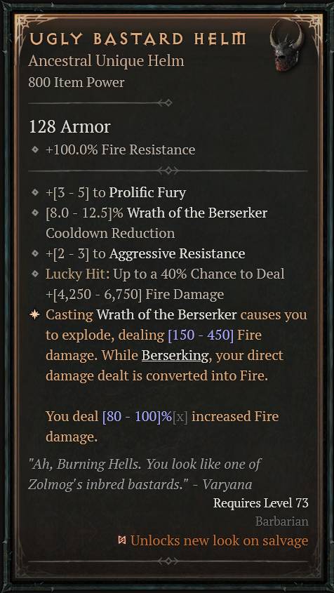 ugly bastard helm