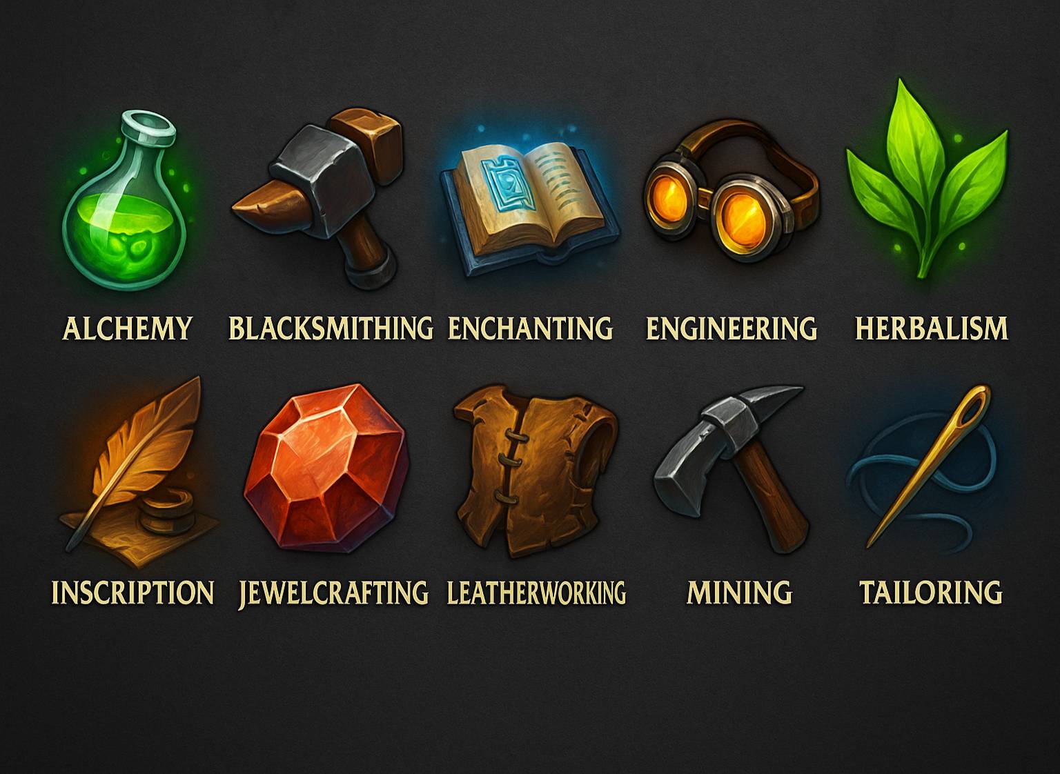 cata classic best professions