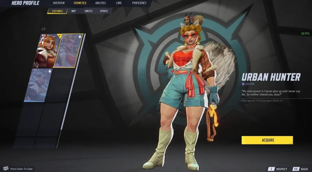 squirrel girl skins