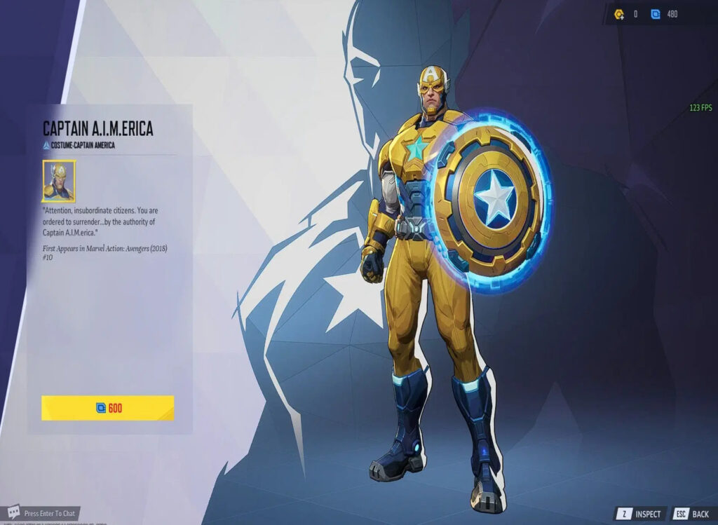  captain america skin
