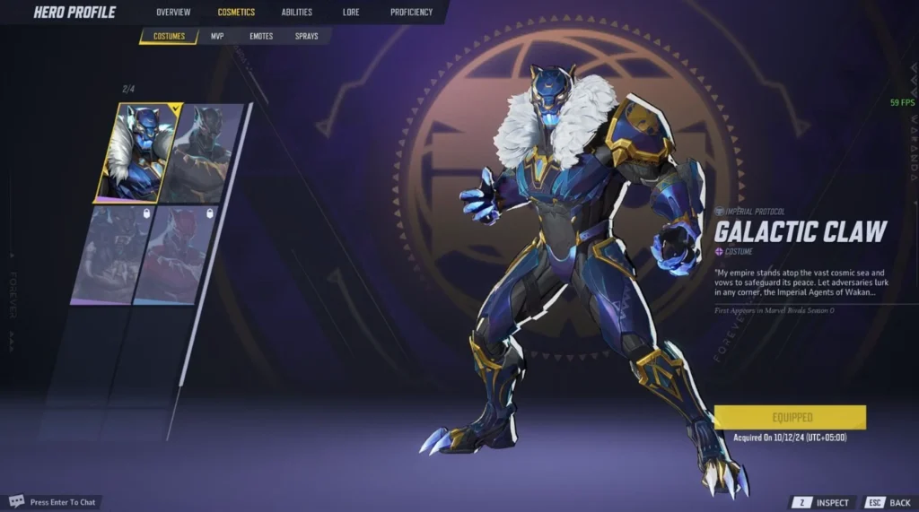 Black Panther skin