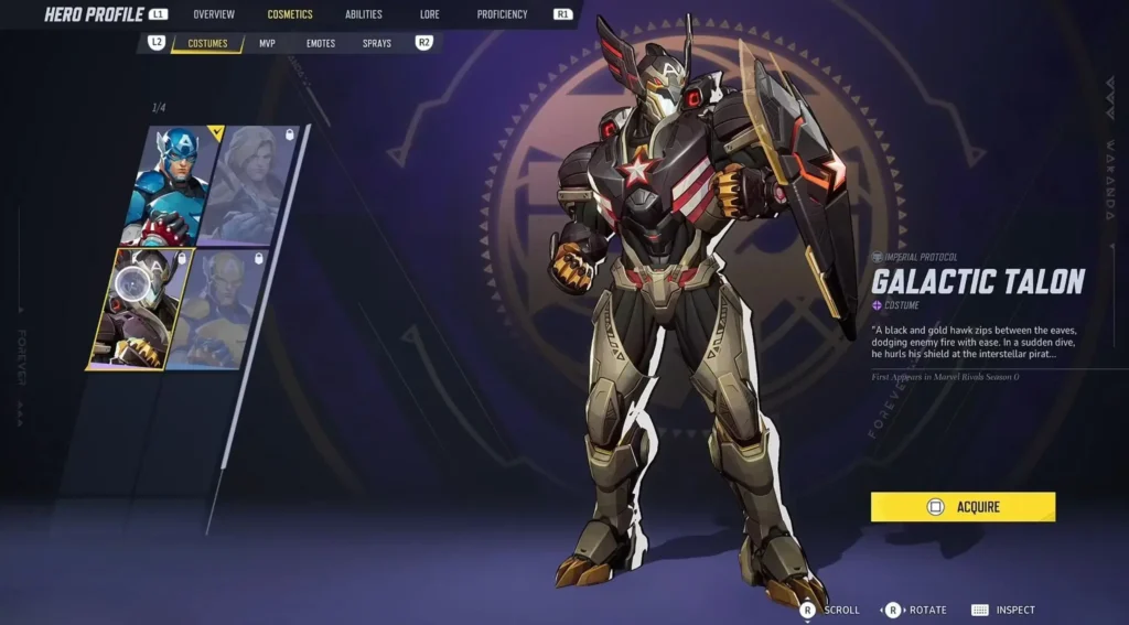  captain america skin