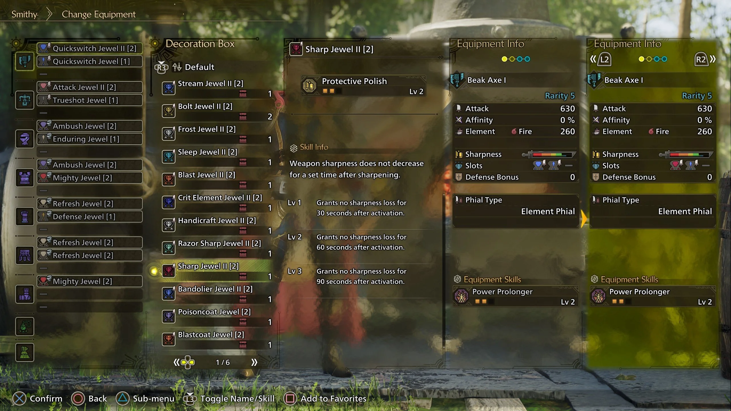 best decorations to equip mhw