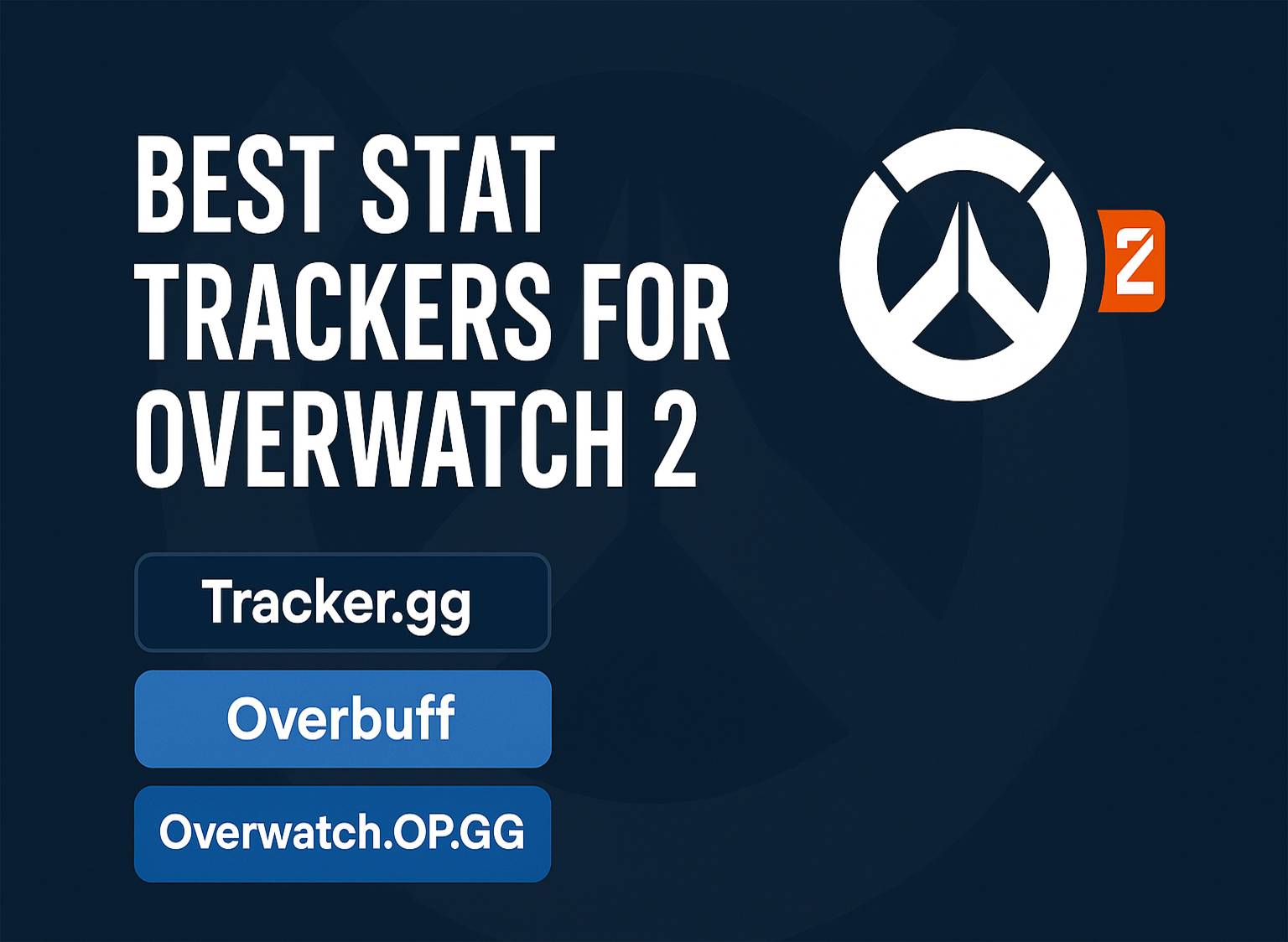 Overwatch tracker