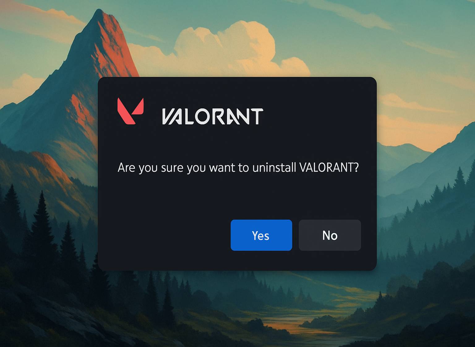 how to uninstall valorant