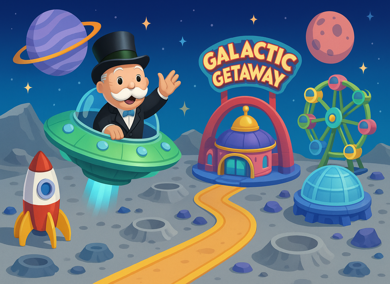 galactic getaway monopoly go