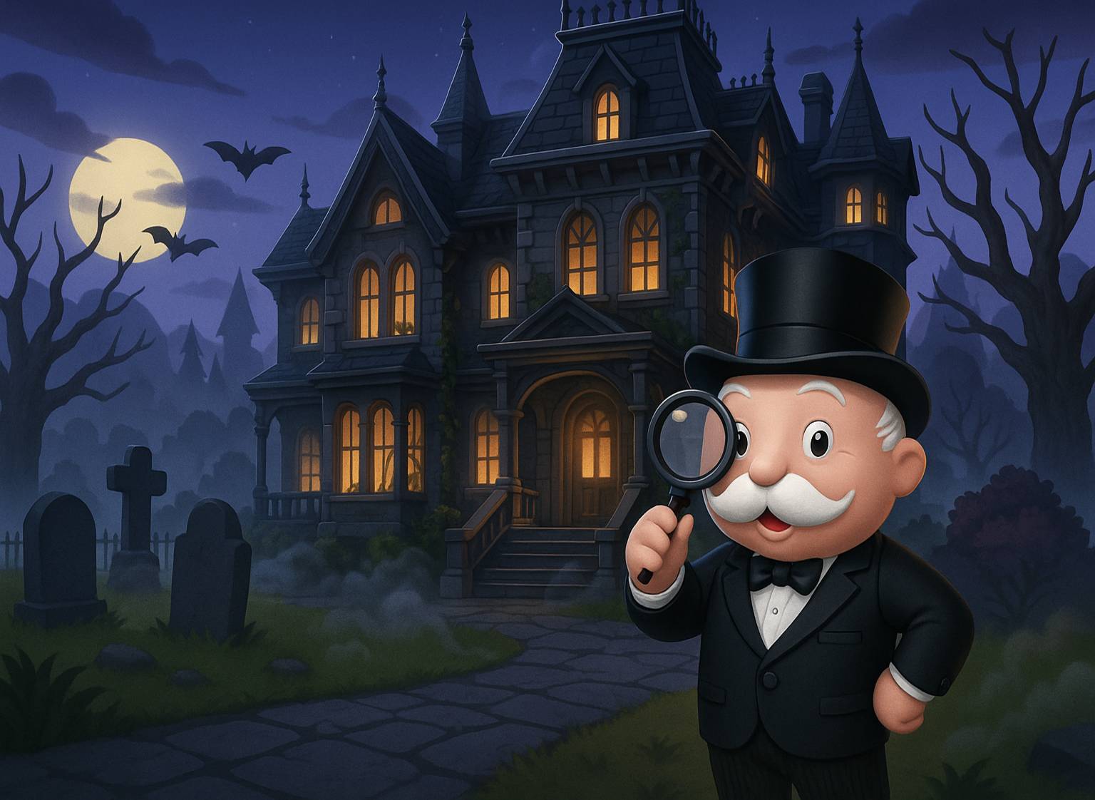 mystery manor monopoly go