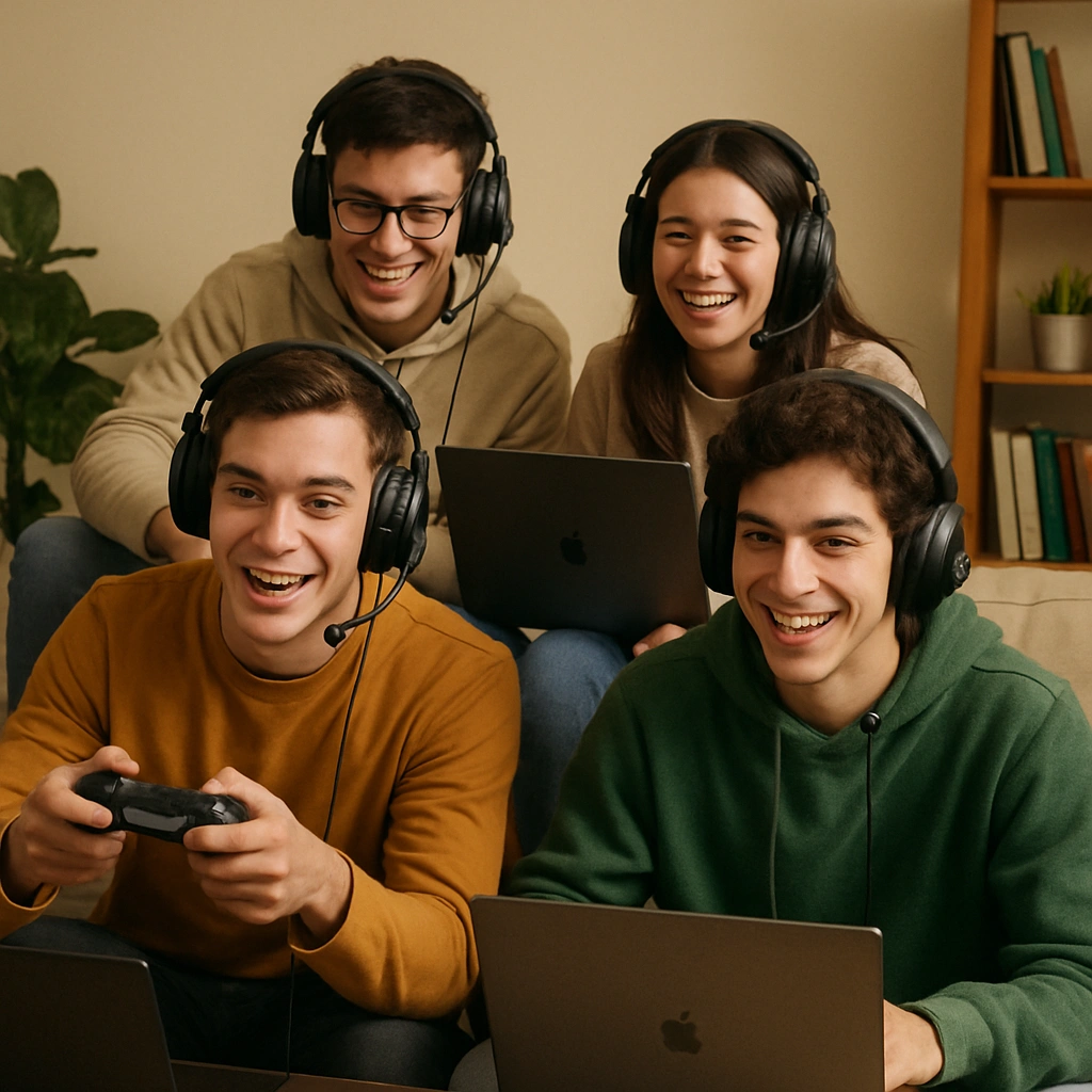 friends playing online games