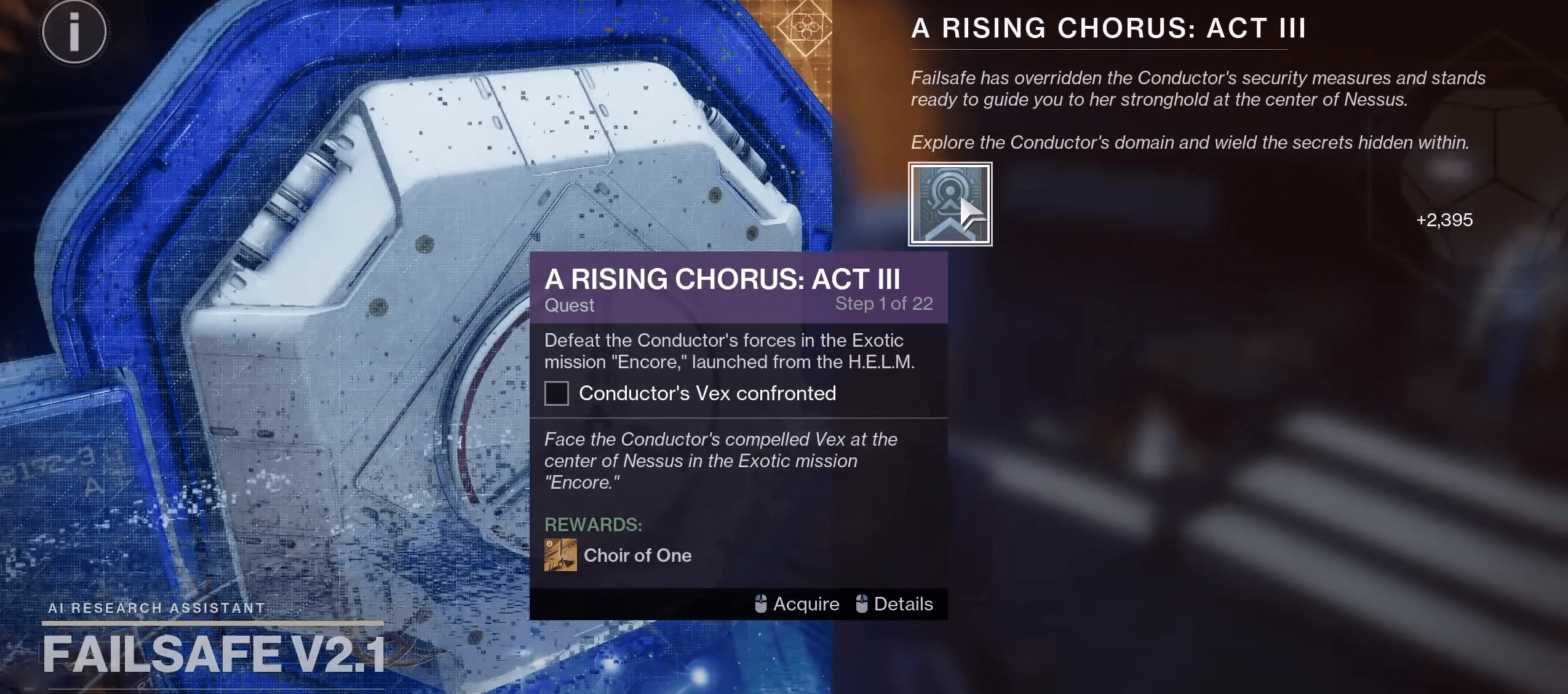 choir of one catalyst