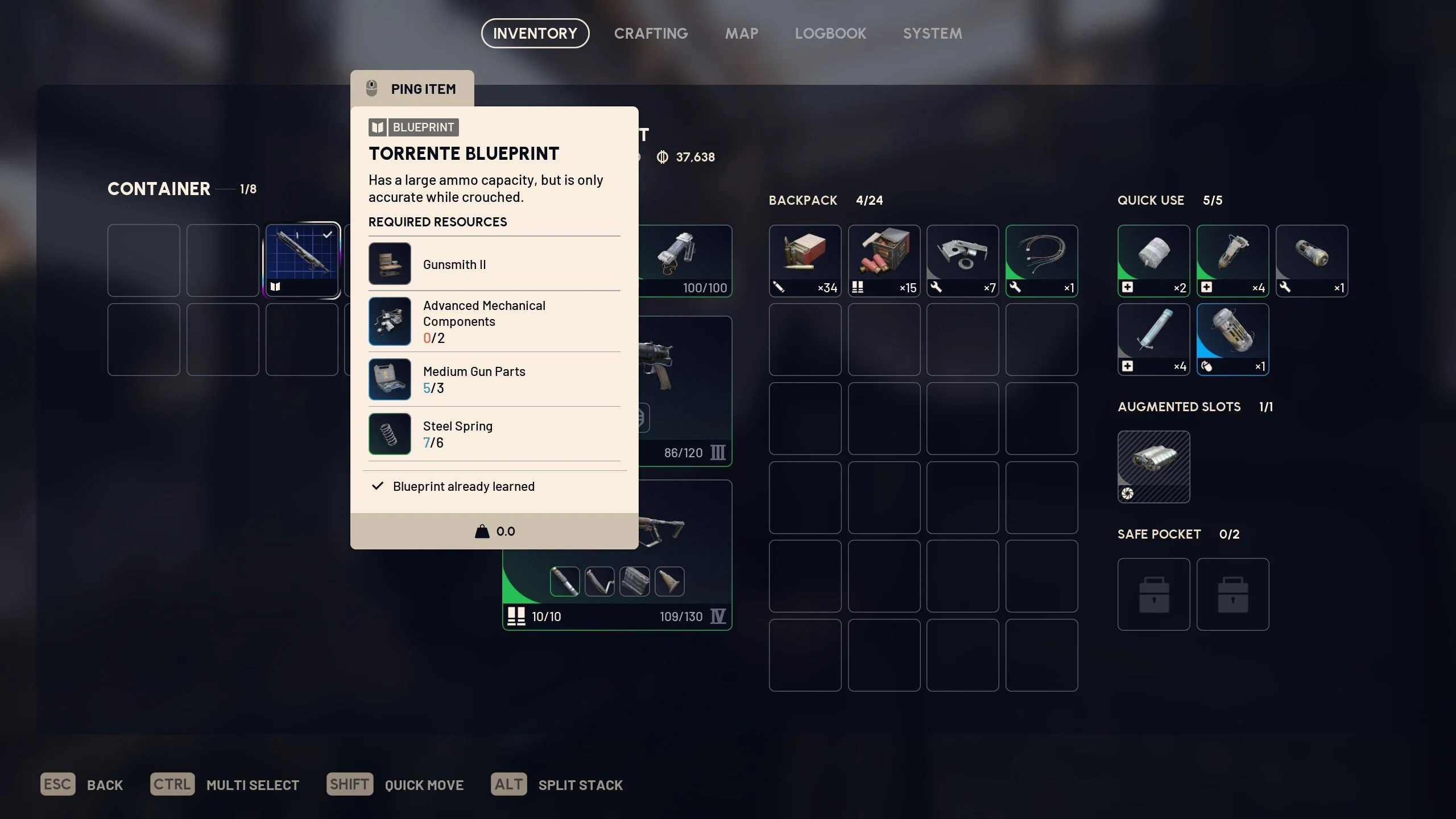arc raiders blueprints
