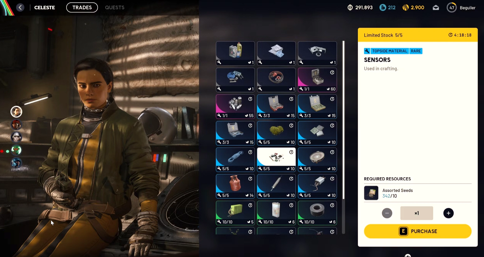 sensors location arc raiders