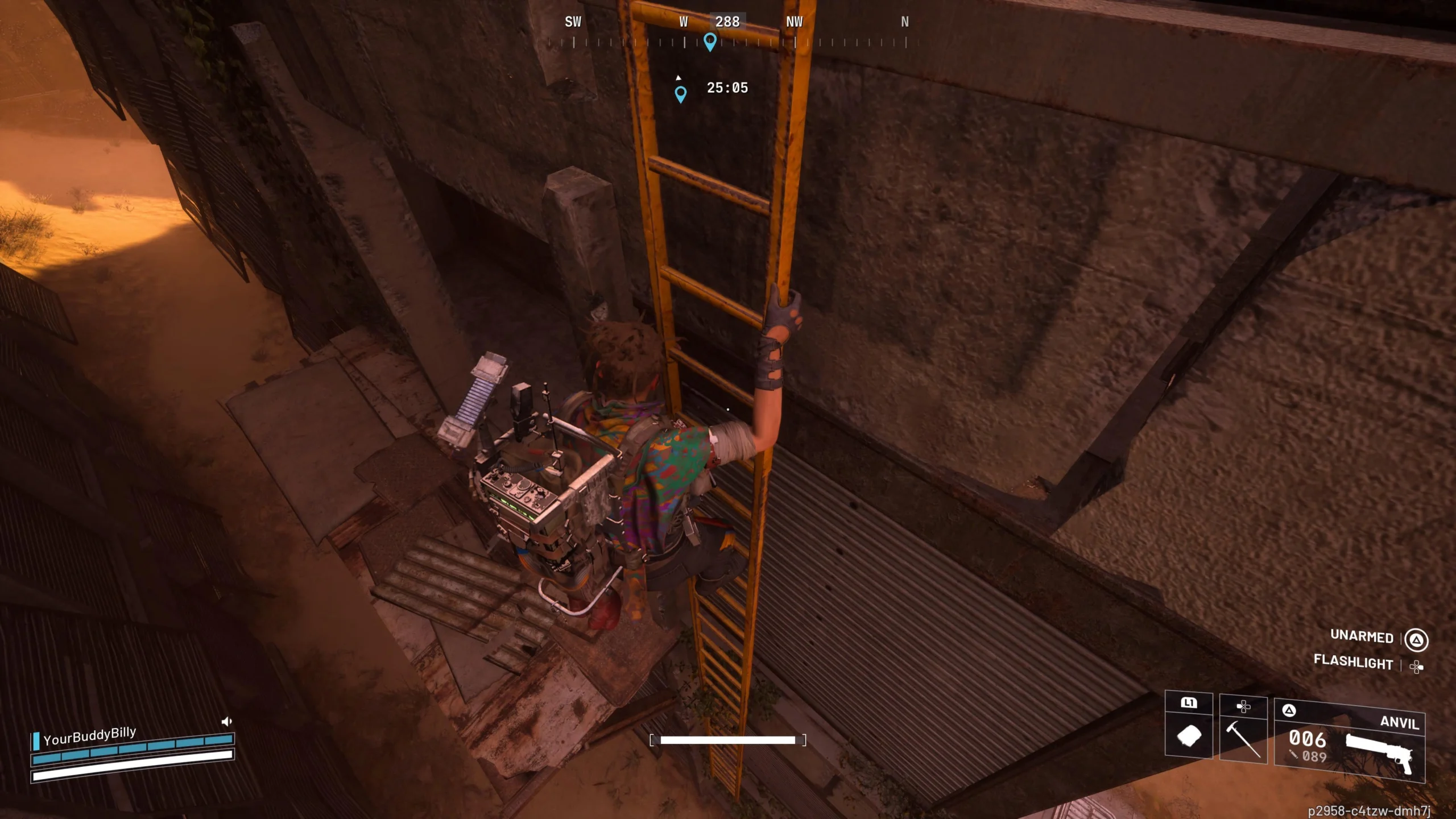 unexpected initiative arc raiders yellow ladder location