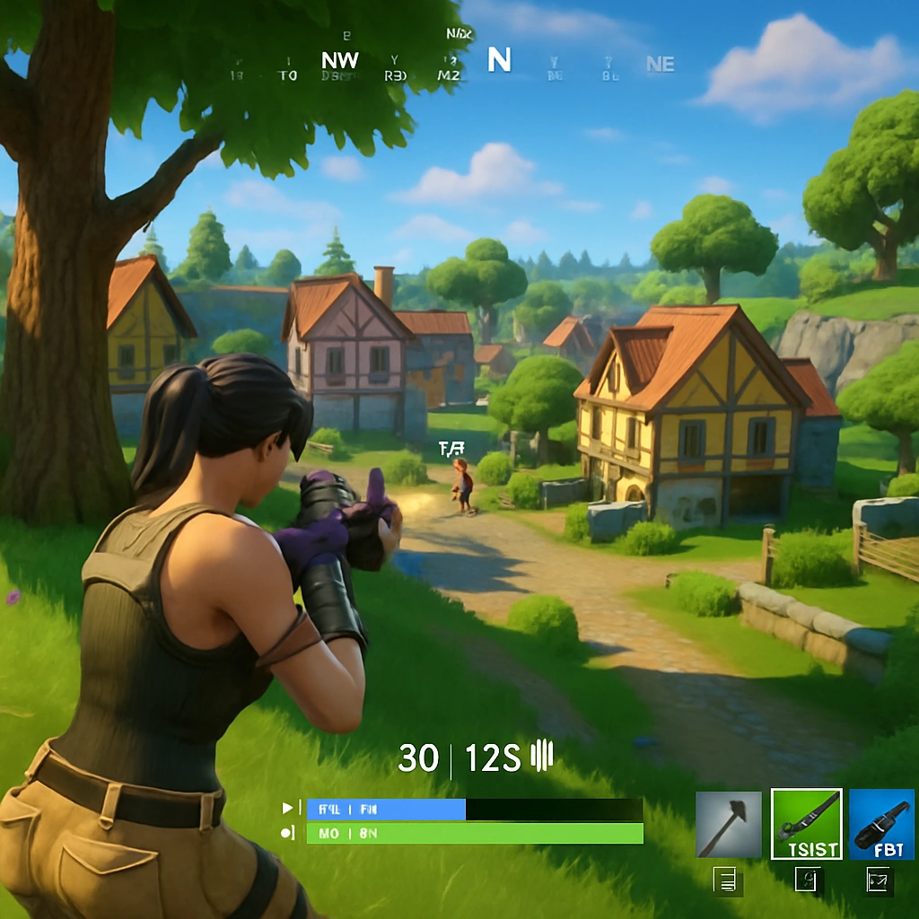 Fortnite gameplay
