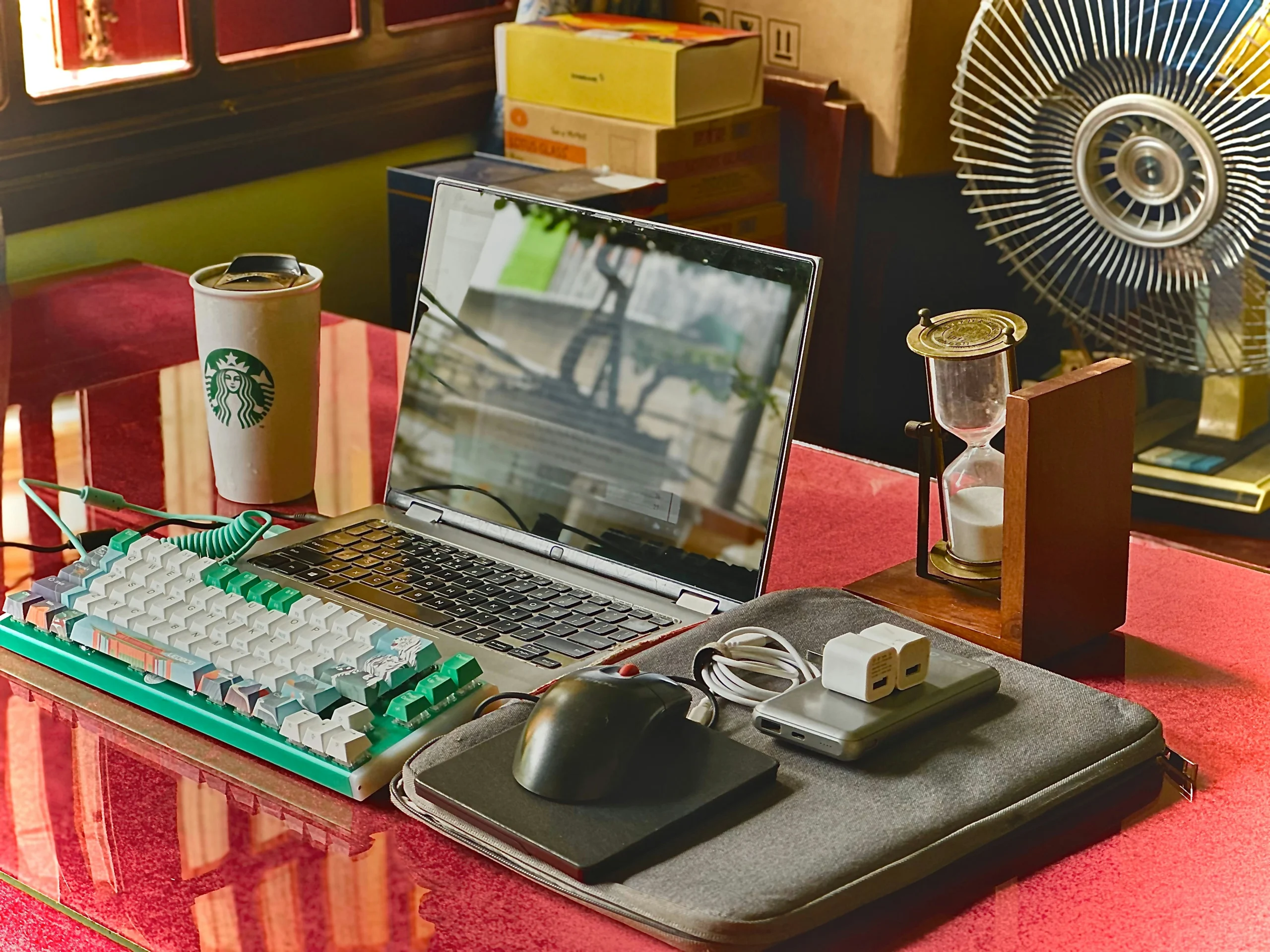 PC with upgraded hardware components