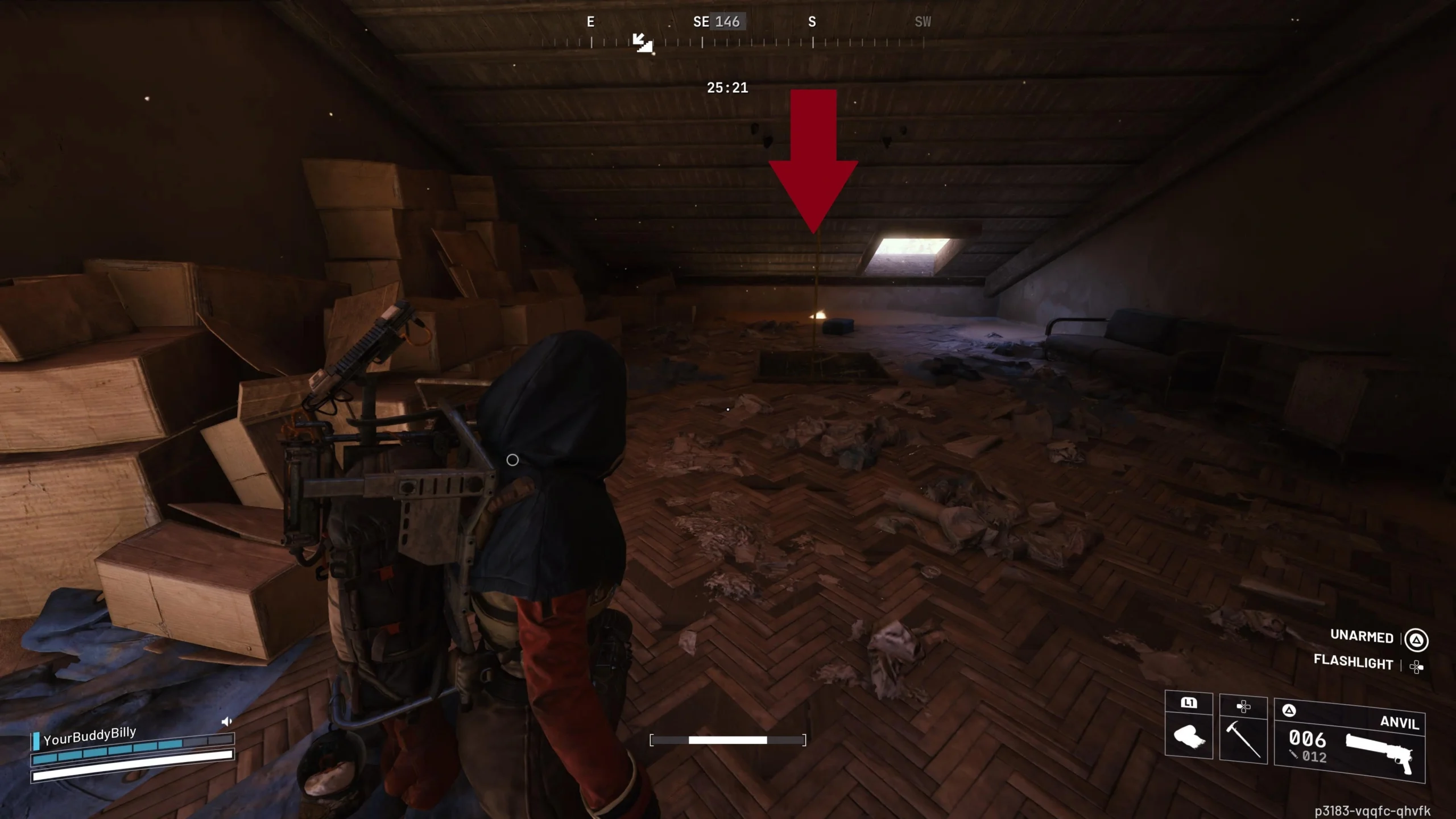 Zipline inside Santa Maria Houses for Digging Up Dirt quest in Arc Raiders
